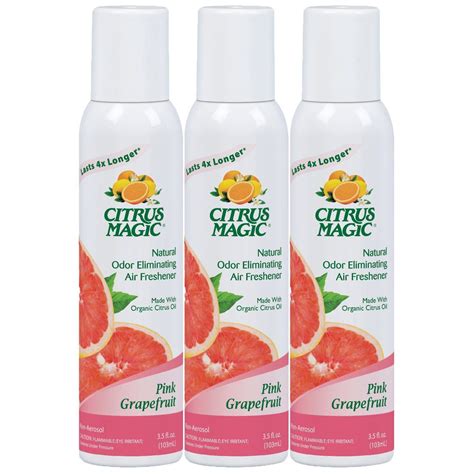 Get Rid of Household Odors with Citrus Magic Spray